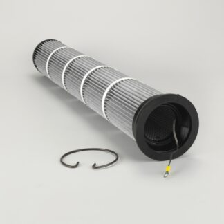 Donaldson R080191-000-440 гофрированный рукавный фильтр с загрузкой сверху, ultra-web sb, антистатический, наружный диаметр 156 мм, длина 1240 мм. для трубной решетки диаметром 158,5–160 мм, металлическая внутренняя сетка