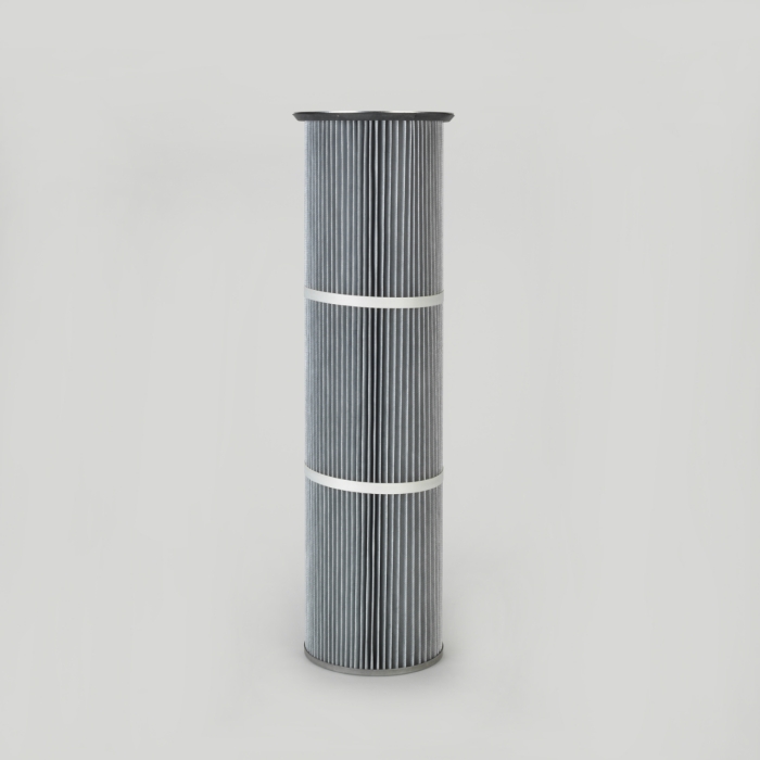 Donaldson 2627172-000-440 cartridge filter open/closed polyester anti-static od 203mm l 813 mm earthed ss cap