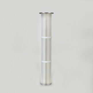 Donaldson R080854-000-440 картриджный фильтр, полиэстер с покрытием птфэ, одна открытая и одна закрытая торцевая крышка, наружный диаметр 156 мм, длина 1000 мм, крышка с круглым фланцем