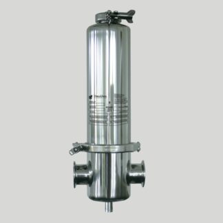 Donaldson 1C076241-63 - КОРПУС ФИЛЬТРА, PG-EG 0006, DN 10 TRI-CLAMP, НЕРЖАВЕЮЩАЯ СТАЛЬ 316L, СОВМЕСТИМ С 3A